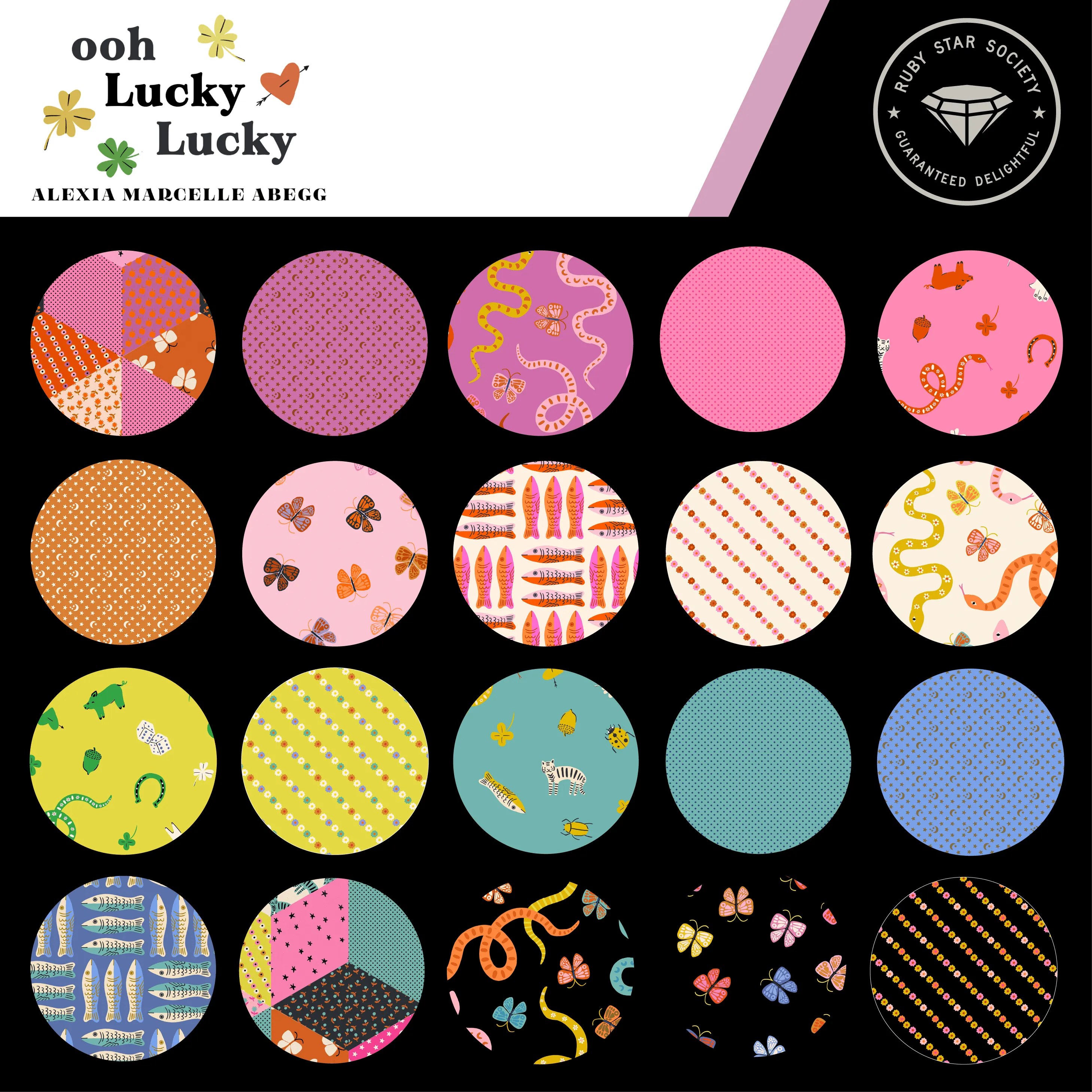 Ruby Star Soceity Ooh Lucky Lucky Jelly Roll RS4112JR