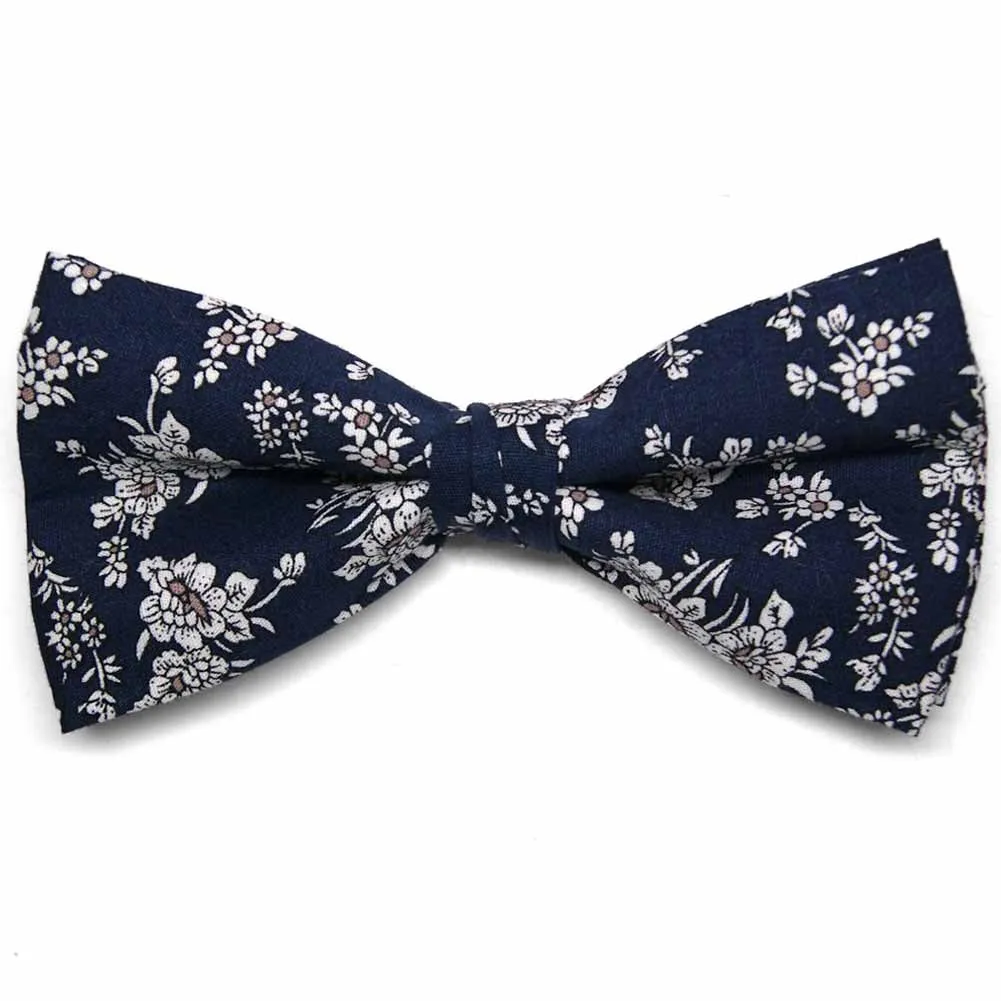 Salinas Floral Cotton Bow Tie