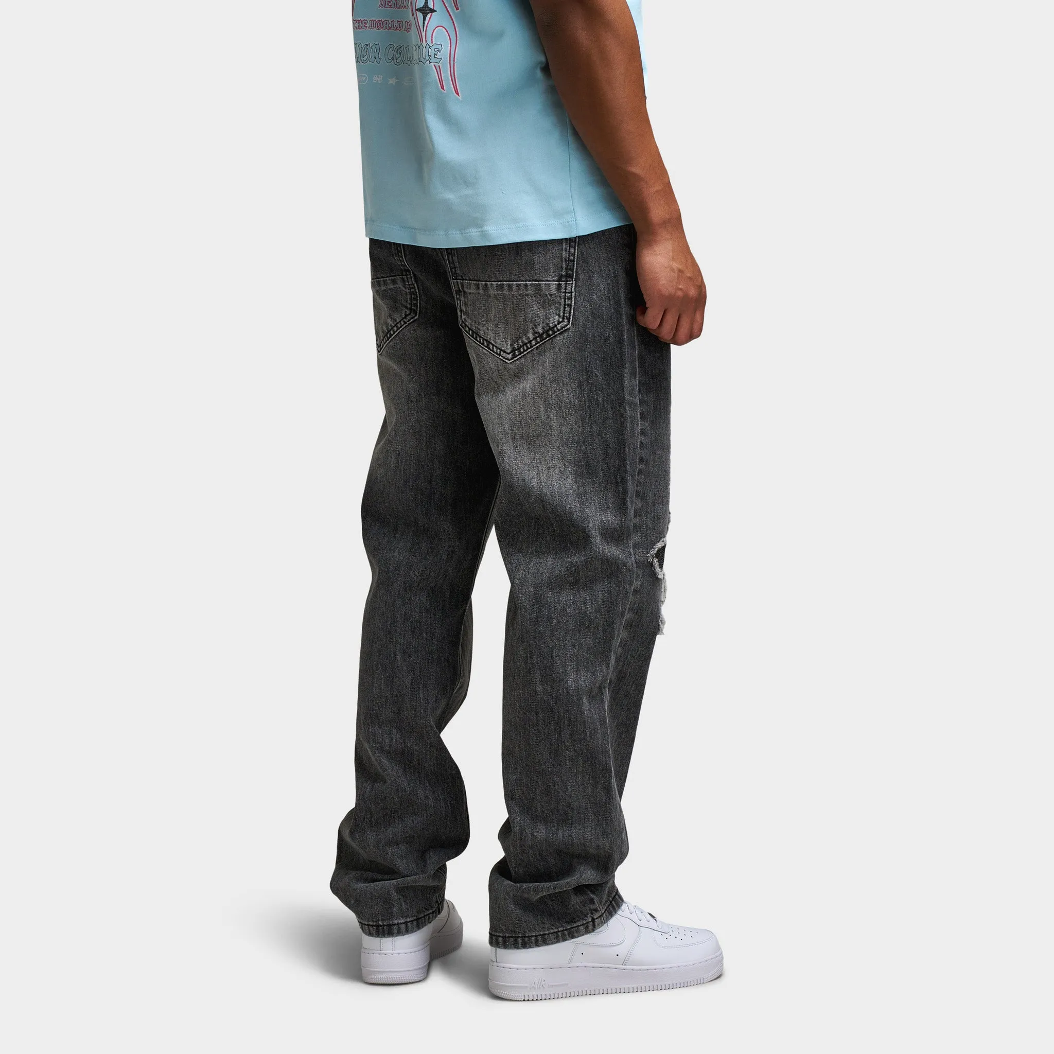 Supply & Demand Almante Relaxed Jeans / Grey Wash