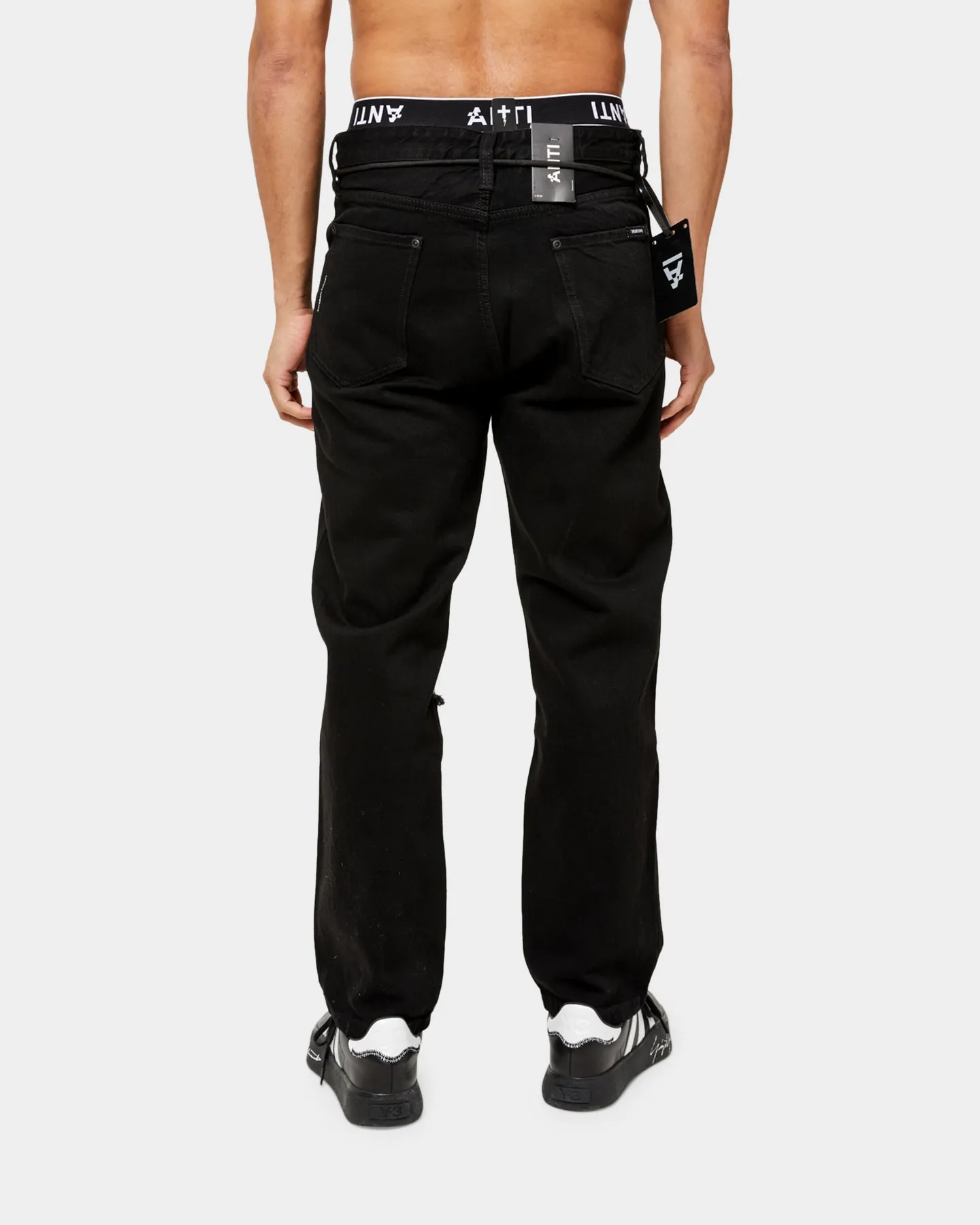 The Anti Order Post Dated Relaxed Jeans Black