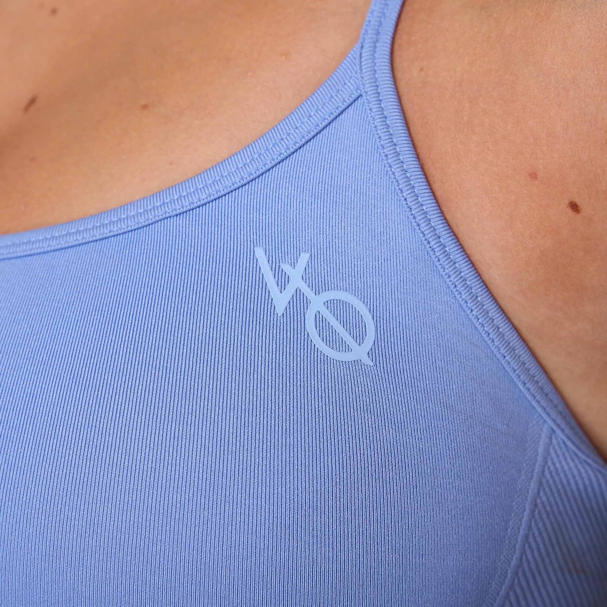 Vanquish Elevate Seamless Sky Blue Multiway Low Support Bra