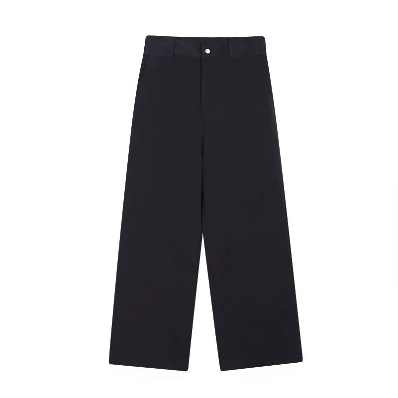 Woo Subtle Diagonal Line Pants